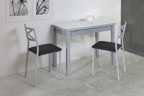 Conjunto Mesa Reflex cristal