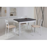 Mesa Linear laminado · Azabache