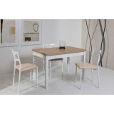Mesa Linear laminado · Roble