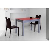 Mesa Fashion cristal · Rojo