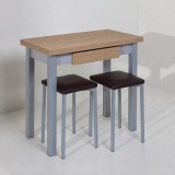 Mesa Linear libro laminado · Roble
