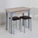 Mesa Linear libro laminado · Sable