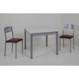 Mesa Cuadrado · Aluminio