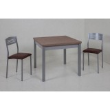 Mesa Cuadrado · Nogal