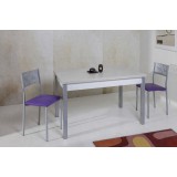 Mesa Linear laminado II · Aluminio