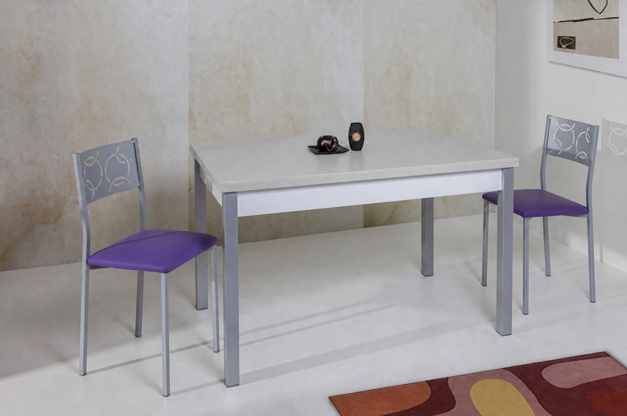Mesa Linear laminado II: mesa de cocina laminada | Kits y Muebles