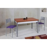 Mesa Linear laminado II · Cerezo