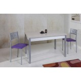 Mesa Linear laminado II · Perla