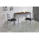 Mesa Reflex cristal · Chocolate