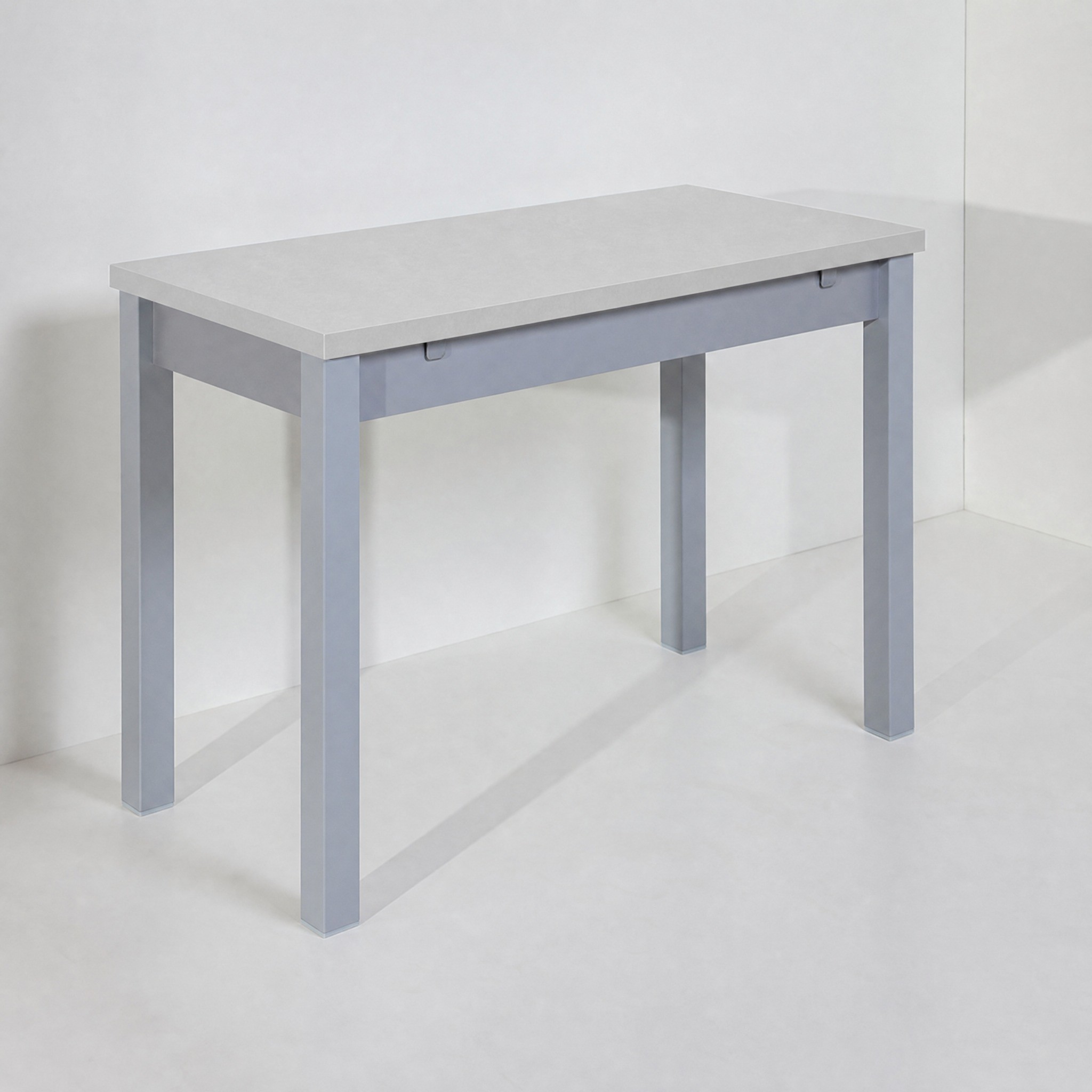Mesa Reflex laminado: mesa de cocina estrecha fija o extensible