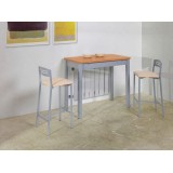 Mesa Reflex altura 90 cm laminado · Miel