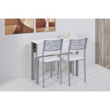 Mesa Práctica laminado · Blanco Brillo