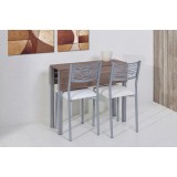 Mesa Práctica laminado · Nogal